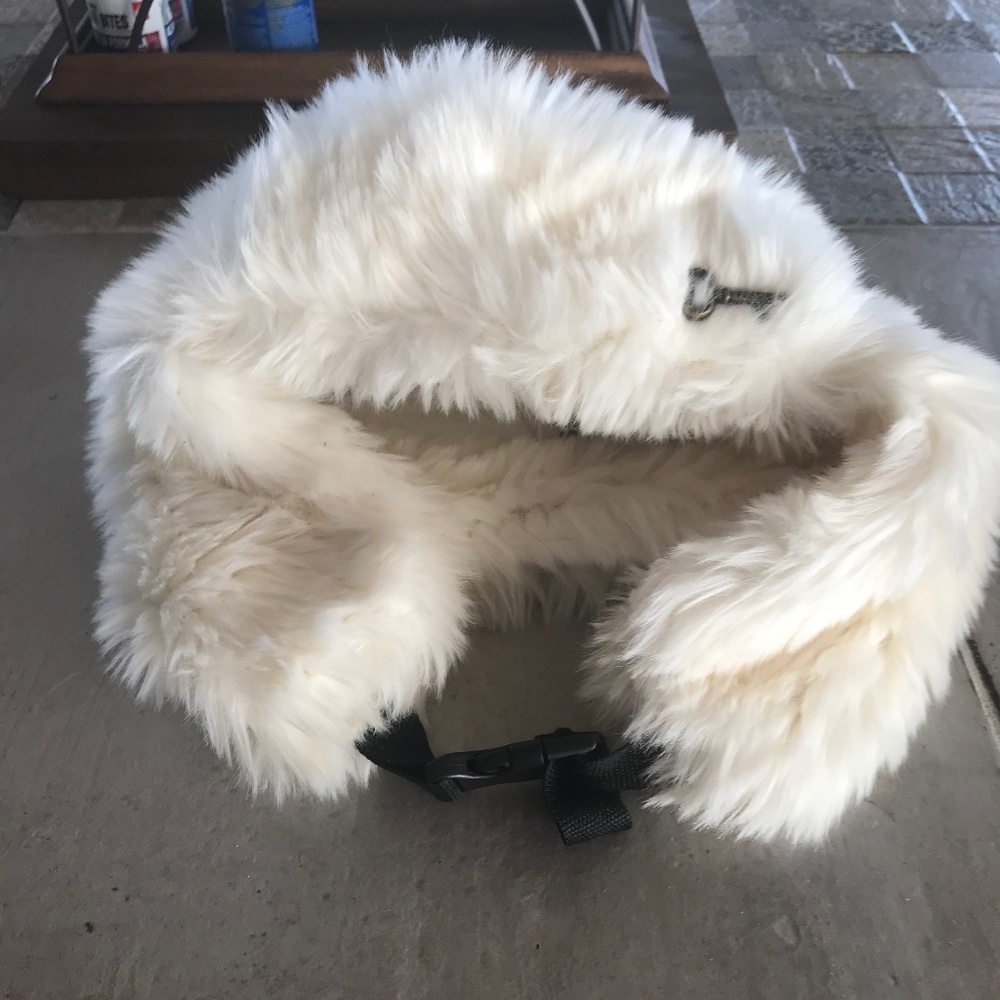 Vintage Fossil authentic faux fur hat